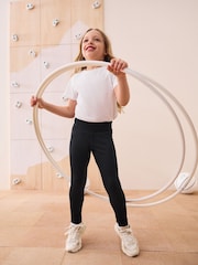 Black Sport Leggings (3-16yrs) - Image 3 of 6