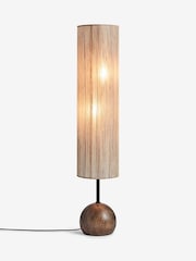 French Connection Wood Kinsha Floor Lamp - Image 5 of 5