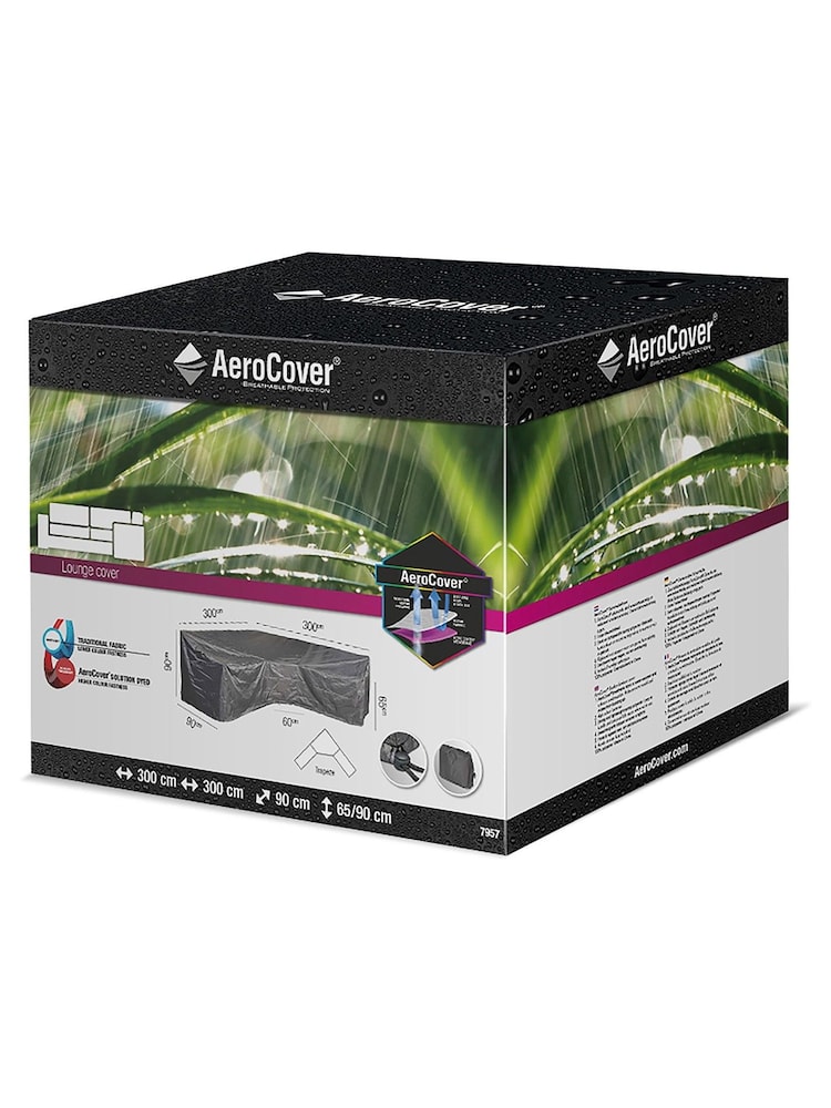 Pacific Grey Garden Breathable Rip Proof Trapeeze Aerocover Lounge Set - Image 2 of 3