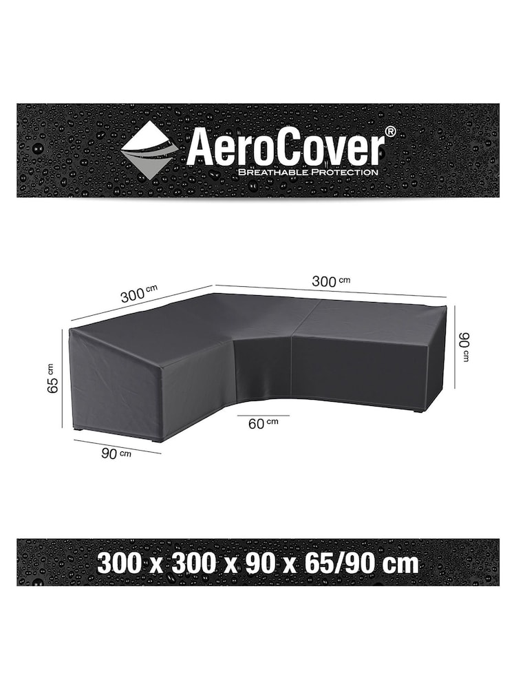 Pacific Grey Garden Breathable Rip Proof Trapeeze Aerocover Lounge Set - Image 3 of 3