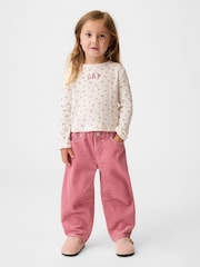 Gap Pink Corduroy Horseshoe Jeans (6mths-5yrs) - Image 1 of 3