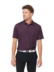 Callaway Apparel Purple Trademark Golf Polo Shirt - Kuva 1 / 5