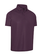 Callaway Apparel Purple Trademark Golf Polo Shirt - Kuva 4 / 5