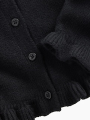 Gap Black CashSoft Ruffle Cardigan (6mths-5yrs) - Image 3 of 3