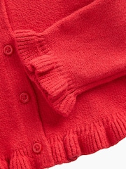Gap Red CashSoft Ruffle Cardigan (6mths-5yrs) - Image 4 of 4