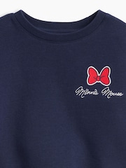 Gap Navy Minnie Mouse Vintage Soft Scalloped Sweat Set (6mths-5yrs) - Image 3 of 3