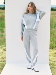 adidas Grey Laziday Tracksuit - Image 1 of 7