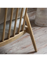 Gallery Home Natural Linen Cream Reliant Armchair - Image 3 of 6