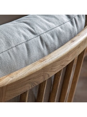 Gallery Home Natural Linen Cream Reliant Armchair - Image 5 of 6