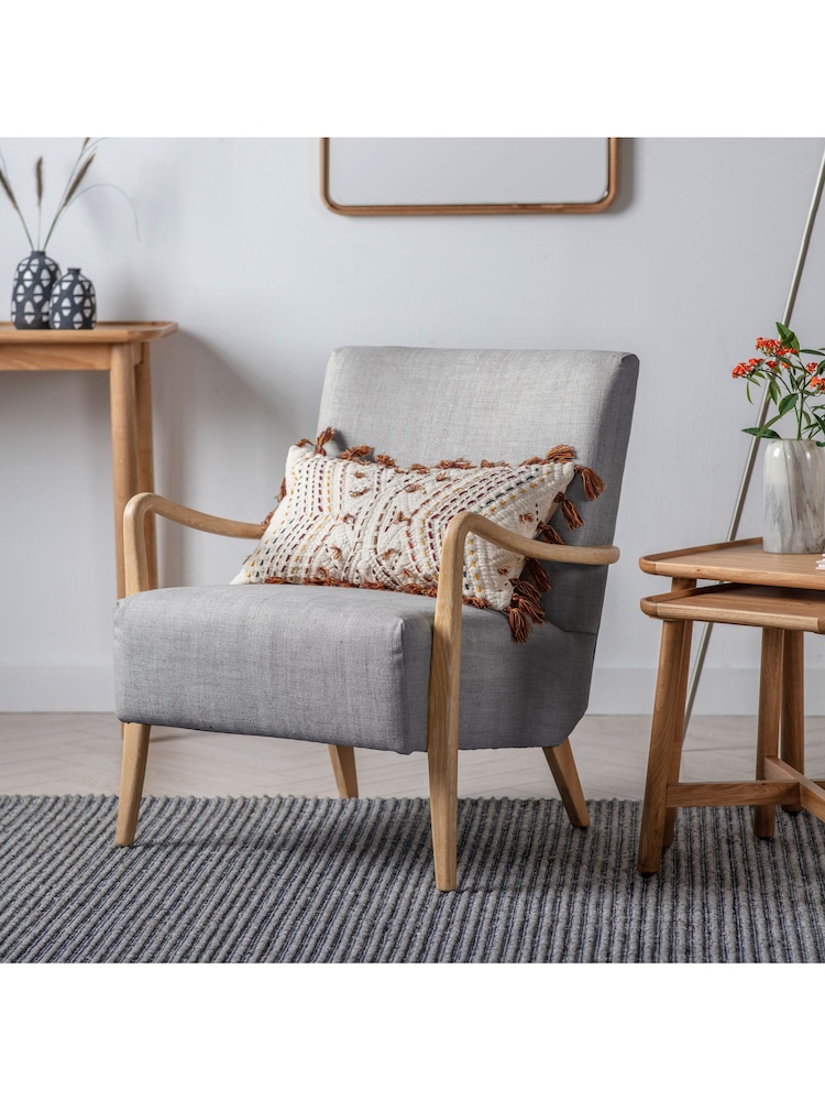 Gallery Home Charcoal Grey Chedworth Armchair - Image 1 of 2