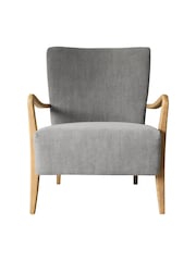 Gallery Home Charcoal Grey Chedworth Armchair - Image 2 of 2