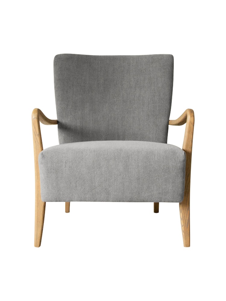 Gallery Home Charcoal Grey Chedworth Armchair - Image 2 of 2