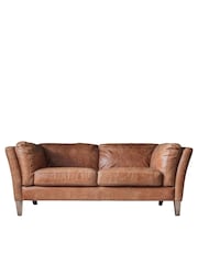 Gallery Home Brown Vintage Leather Ebury 2 Seater Sofa - Image 4 of 4