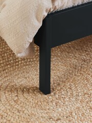 Birlea Black Margot Bed with Heaven 1000 Mattress - Image 4 of 6