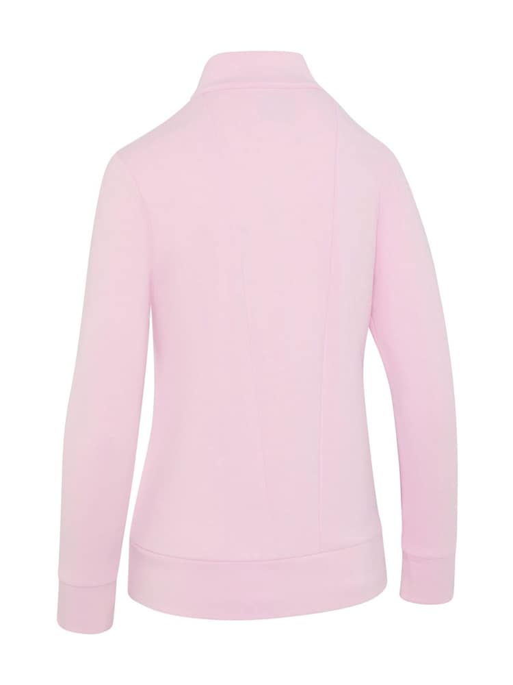 Callaway Apparel Pink 1/2 Zip Soft Touch Pullover Jumper - Bilde 5 av 5