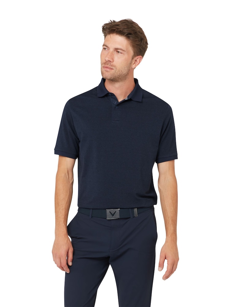 Callaway Apparel Blue In The Detail Polo Shirt - Bild 1 av 5