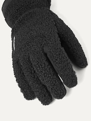 Sealskinz Black Hoveton Waterproof Heavy Sherpa Fleece Gloves - Image 2 of 3
