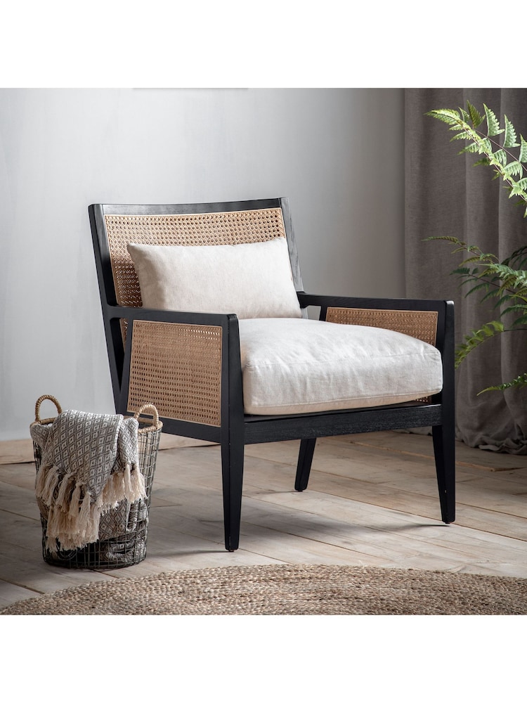 Gallery Home Cream Nagoya Armchair - Image 1 of 3