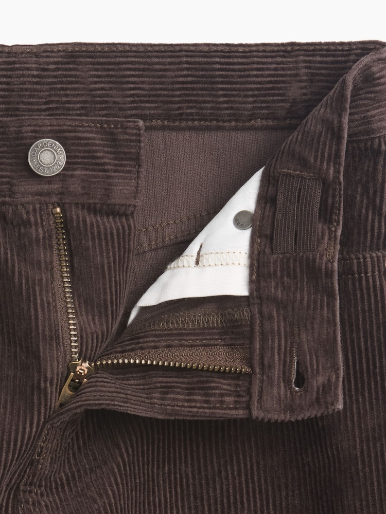 Gap Dark Brown Corduroy '90s Loose Jeans (5-13yrs) - Image 4 of 4