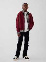 Gap Avslappnade raka manchesterjeans (6-13år) - Bild 4 av 6