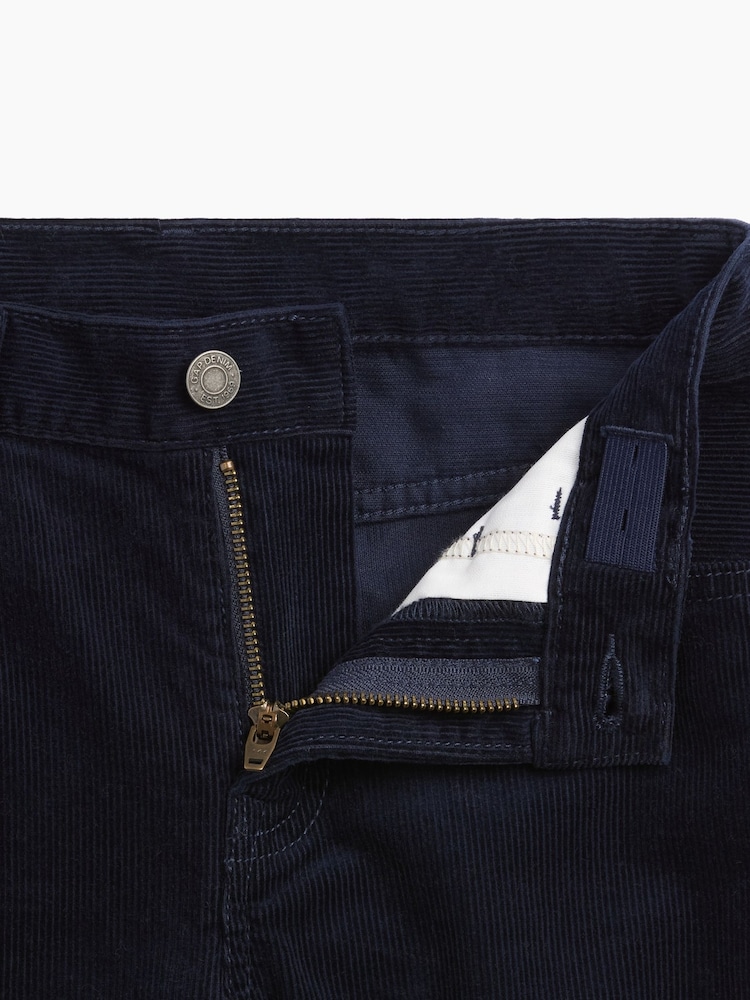 Gap Avslappnade raka manchesterjeans (6-13år) - Bild 6 av 6