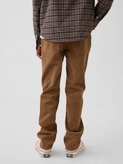 Solbrun - Gap Corduroy Relaxed Straight Jeans (6-13yrs) - Bilde 2 av 6