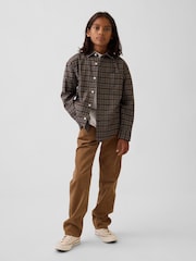 Solbrun - Gap Corduroy Relaxed Straight Jeans (6-13yrs) - Bilde 3 av 6