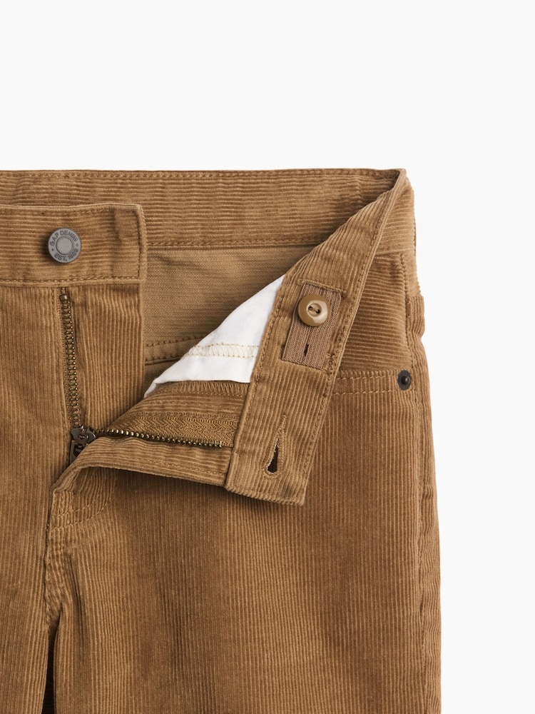 Solbrun - Gap Corduroy Relaxed Straight Jeans (6-13yrs) - Bilde 6 av 6