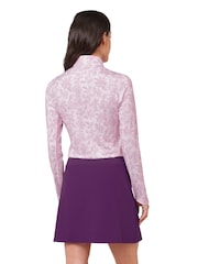 Long Sleeve Abstract Floral Sun Protection Top - Image 2 of 6