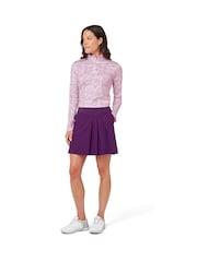 Long Sleeve Abstract Floral Sun Protection Top - Image 4 of 6