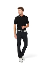 Callaway Apparel Short Sleeve Textured Polo Shirt - Image 3 of 5