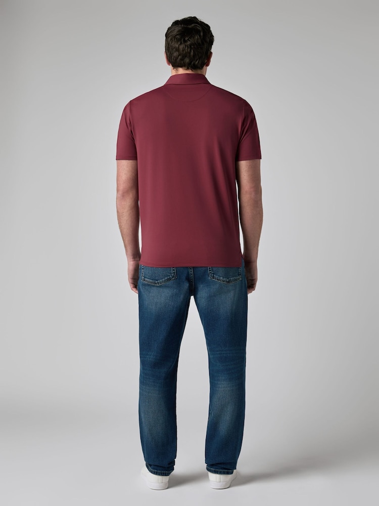 Premium Mixed Media Polo Shirt - Imaginea 2 din 6