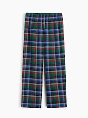 Gap Green Check Flannel Pyjama Bottoms (6-13yrs) - Image 1 of 3