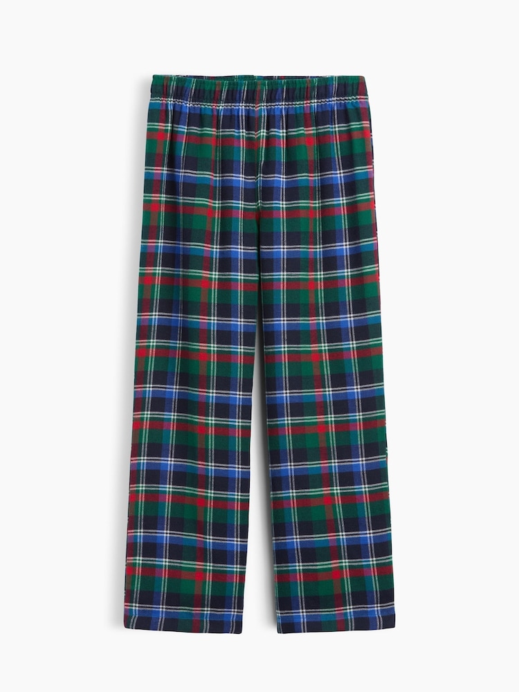 Gap Green Check Flannel Pyjama Bottoms (6-13yrs) - Image 1 of 3 Gap Green Check Flannel Pyjama Bottoms (6-13yrs) - Image 1 of 3