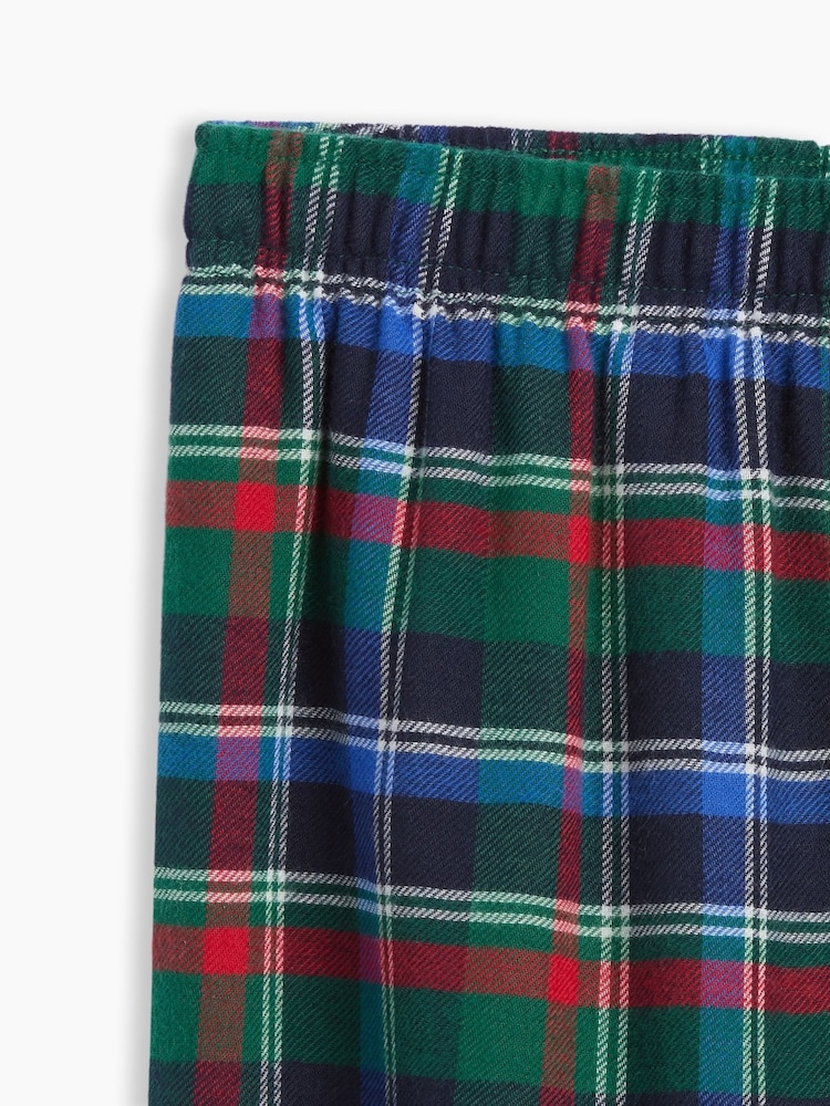 Gap Green Check Flannel Pyjama Bottoms (6-13yrs) - Image 3 of 3 Gap Green Check Flannel Pyjama Bottoms (6-13yrs) - Image 3 of 3