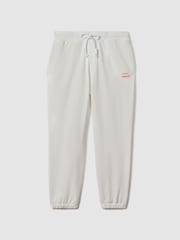 Reiss x McLaren F1 Team White Drawstring Joggers - Image 2 of 12