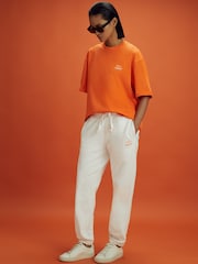 Reiss x McLaren F1 Team White Drawstring Joggers - Image 7 of 12