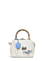Radley London Small The Anniversary Minis Ziptop Grab White Bag - Image 2 of 6