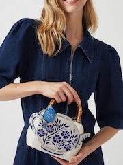 Radley London Small The Anniversary Minis Ziptop Grab White Bag - Image 5 of 6