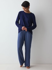 Blå - Triumph Mix & Match Long Sleeved Top - Bilde 3 av 5