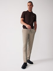 Fred Perry Merino Wool Blend Knitted Polo Shirt - Image 3 of 7