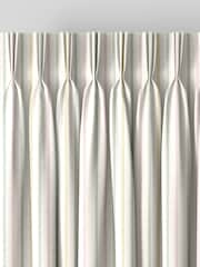 Laura Ashley Pale Ochre Candy Stripe Made to Measure 100% Cotton Curtains - Image 5 of 9
