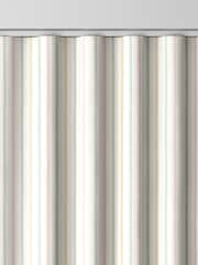 Laura Ashley Pale Ochre Candy Stripe Made to Measure 100% Cotton Curtains - Image 8 of 9