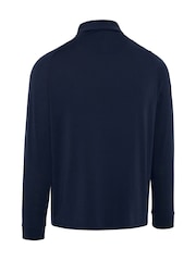 Callaway Apparel Blue Long Sleeve Soft Touch Polo Shirt - Image 5 of 5
