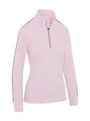 Callaway Apparel Pink Midweight Textured Pullover Jumper - Εικόνα 4 από 5
