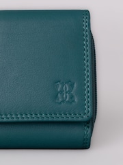 Lakeland Leather Teal Green Small Purse - Image 3 of 4