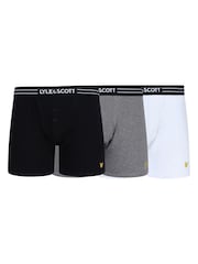 Multi Lyle & Scott Button Fly Trunks 3 Pack - Image 1 of 6