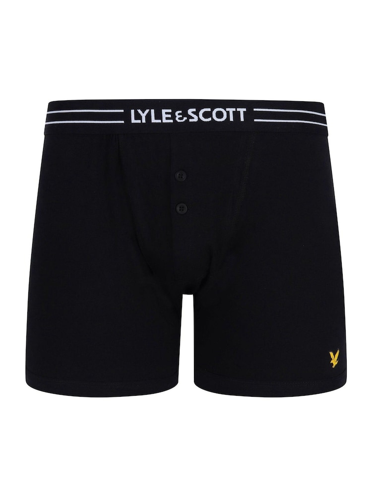 Multi Lyle & Scott Button Fly Trunks 3 Pack - Image 3 of 6