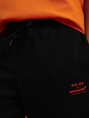 Reiss x McLaren F1 Team Black McLaren F1 Cotton Drawstring Joggers - Image 5 of 12