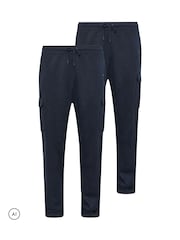 BadRhino Big & Tall Blue 2 Pack Cargo Jogger - Image 6 of 6